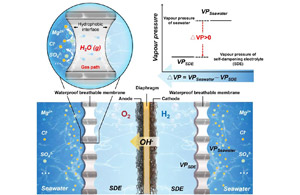 新手艺可在海水里原位直接电解制氢